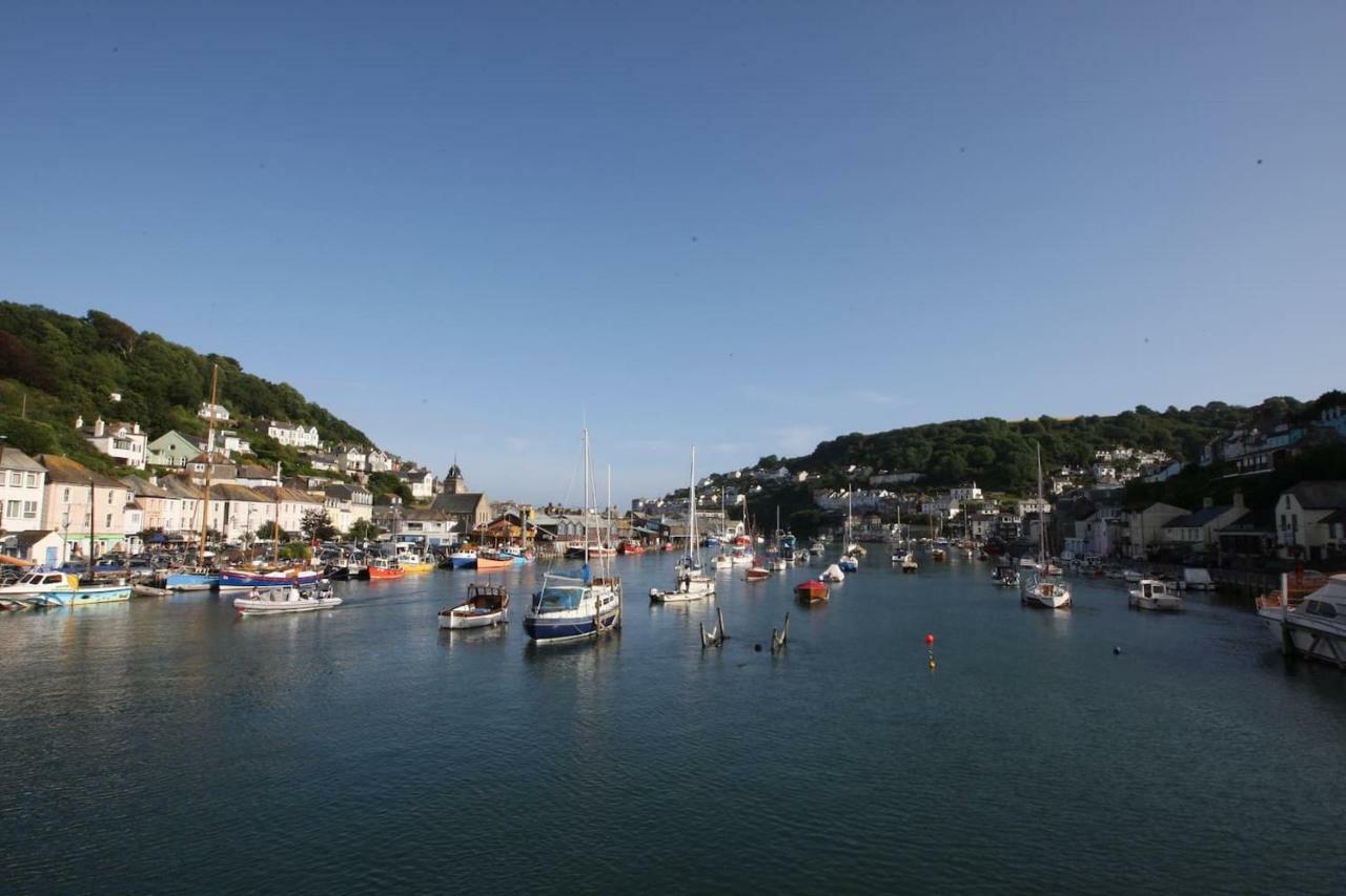 Ferienwohnung Polmear Harbour View Looe Exterior foto